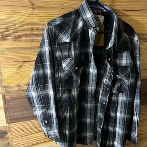 Snap pearl western shirt